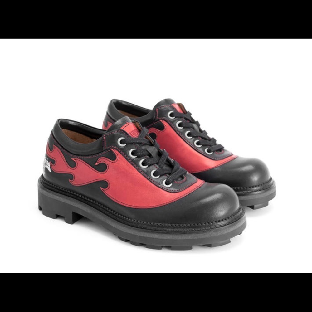 ISO Fluevog Flaming Derby Lace Up 37